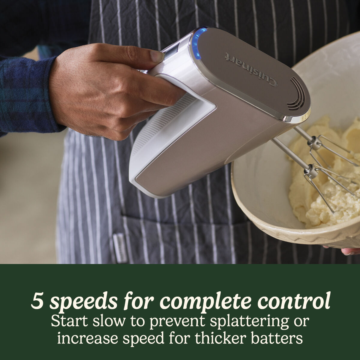 Cordless Power Hand Mixer RHM100U Cuisinart